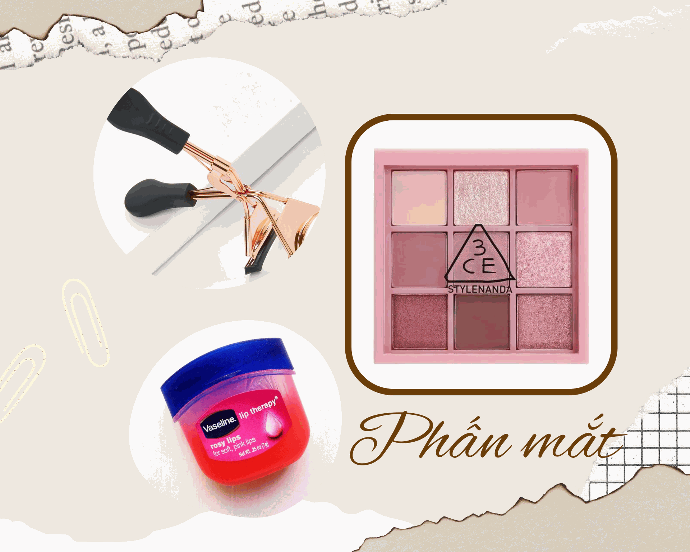 Bảng phấn mắt 9 ô 3CE MULTI EYE COLOR PALETTE Phiên Bản Đầy Đủ