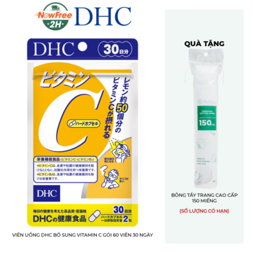 Viên Uống DHC Bổ Sung Vitamin C Gói 60 Viên 30 Ngàygày